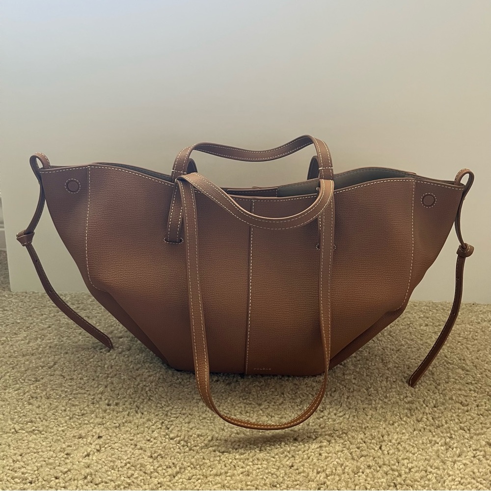 Polene Brown Tote Bag - Picture 10 of 13